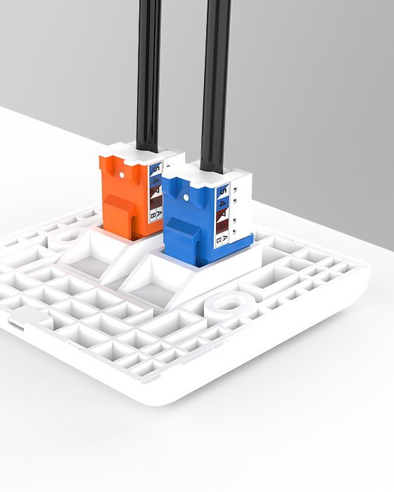 CAT.6A Network Keystone Jack