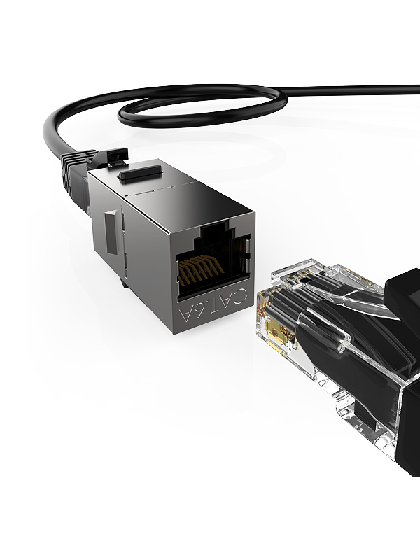 Shielded RJ45 Keystone Coupler