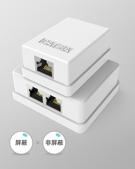 單口/雙口-網絡桌盒