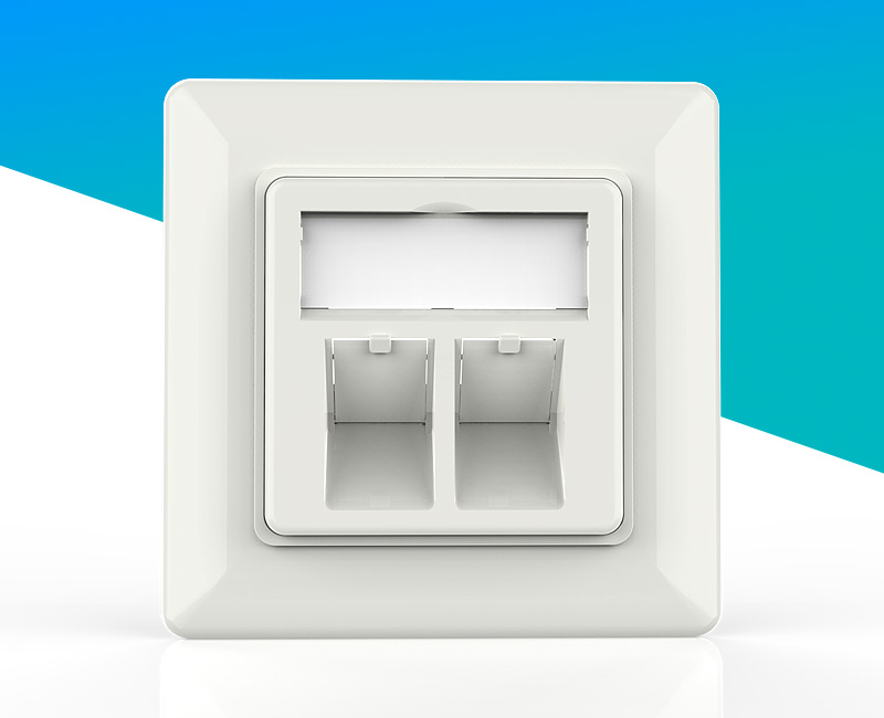Enmane-80 Type Network RJ45 Faceplate