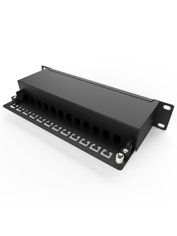 1U12口-防塵網(wǎng)絡(luò)配線架