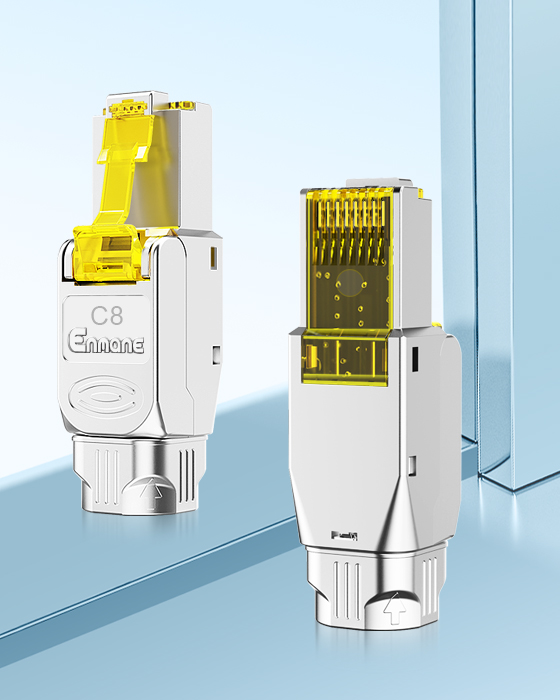 超短款-鋅合金免打水晶頭