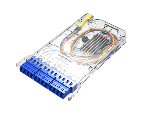 12 Core Fiber Optic MPO Cassette Module