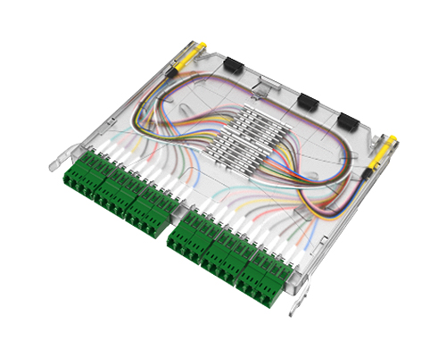 24 Core Fiber Optic MPO Cassette Module