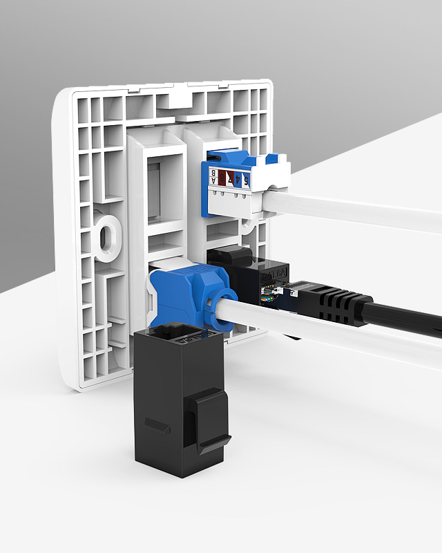 網絡面板,電腦插座