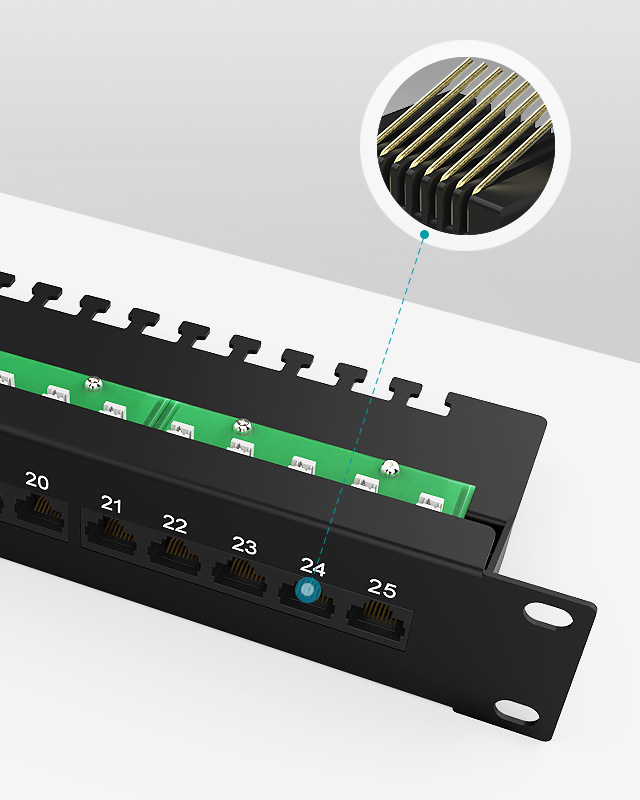 1U25口-電話語音配線架