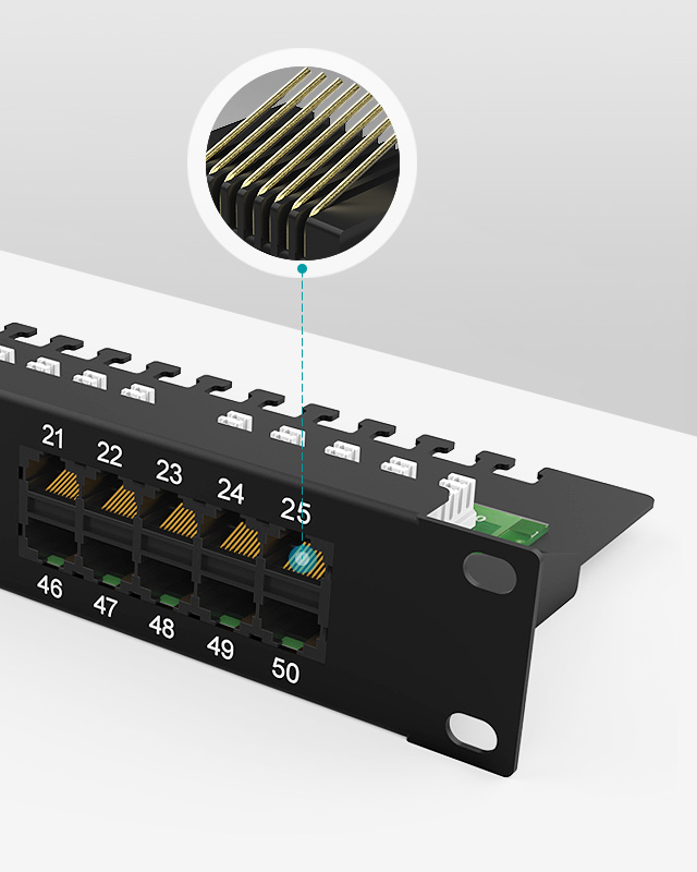 1U50口-電話語音配線架